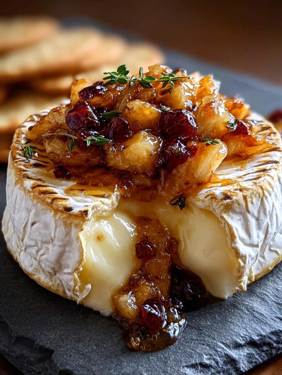New Year Baked Brie