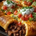 Pillsbury Crescent Roll Taco