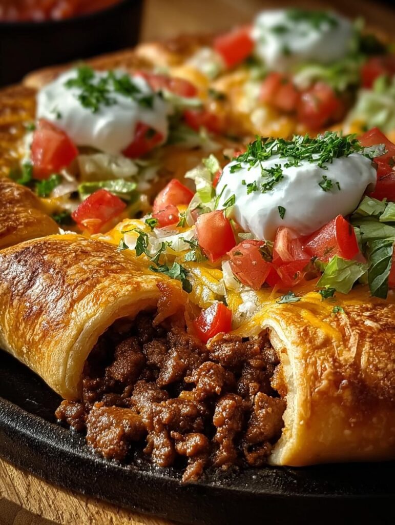 Pillsbury Crescent Roll Taco