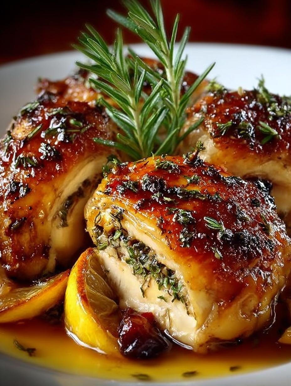 Savory Roasted Chicken with