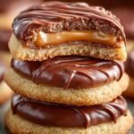 Soft Chewy Twix Cookies