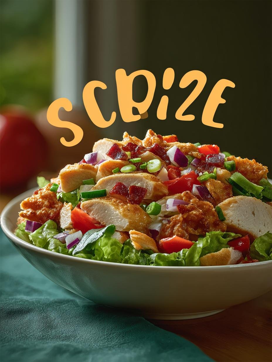 High-Protein Southwest Chicken Salad: A Flavorful Meal Prep - Southwest Chicken Salad - main visual representation