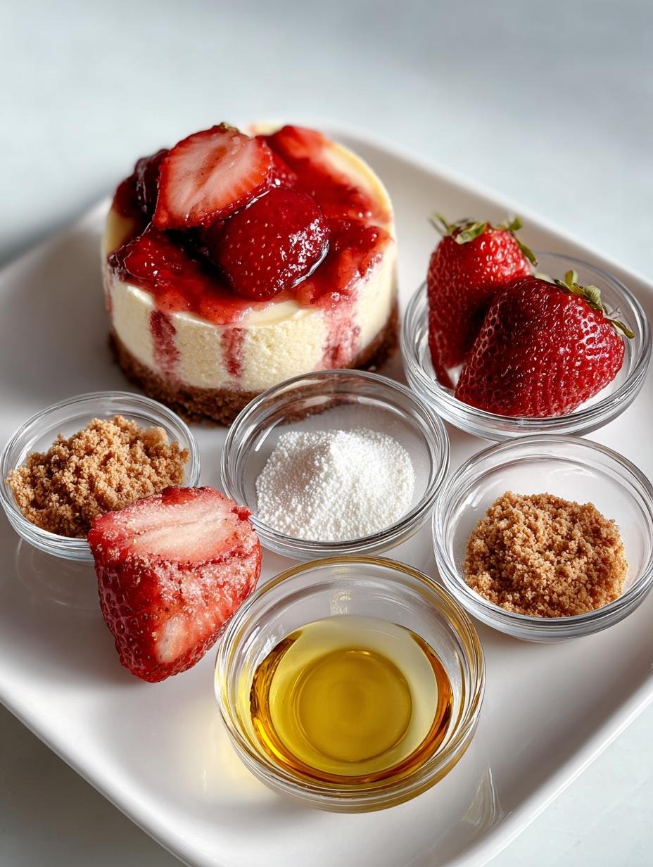 Strawberry Crunch Cheesecake