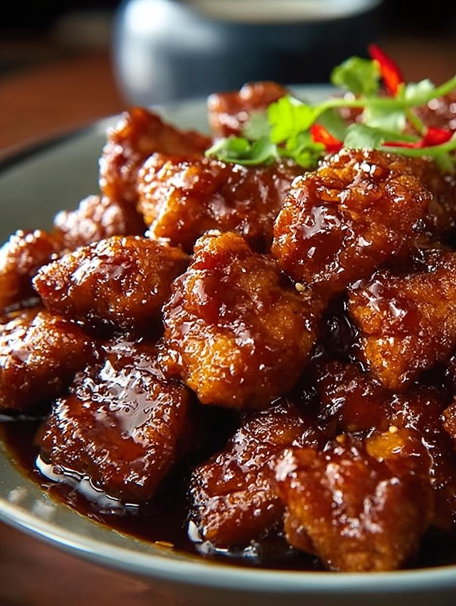Sweet Spicy Sticky Chicken