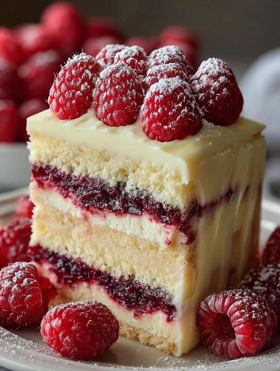 White Chocolate Raspberry Dream: 7 Irresistible Layers 1 White Chocolate Raspberry Dream