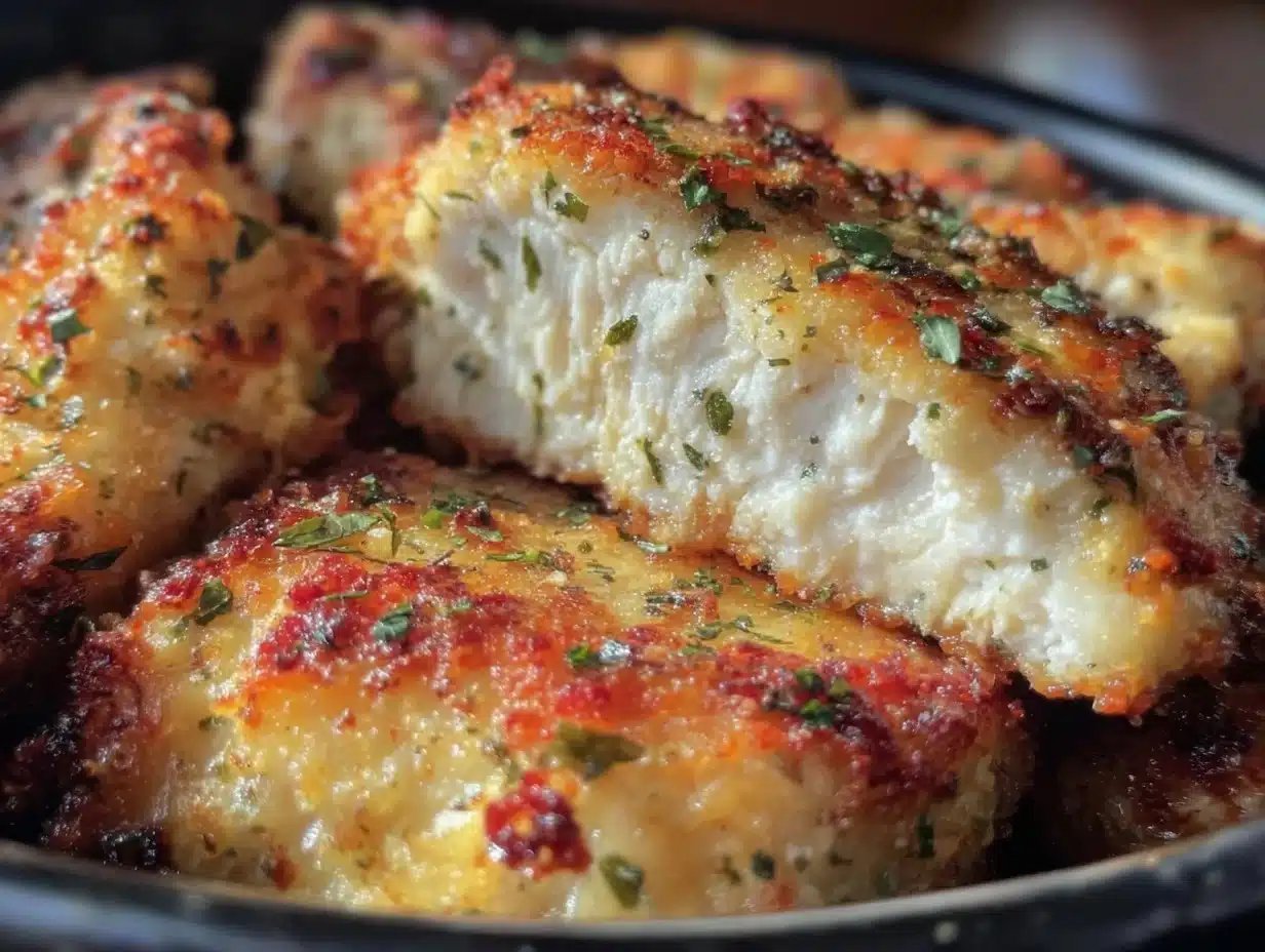 Perfect Air Fryer Parmesan Crusted Chicken Recipe