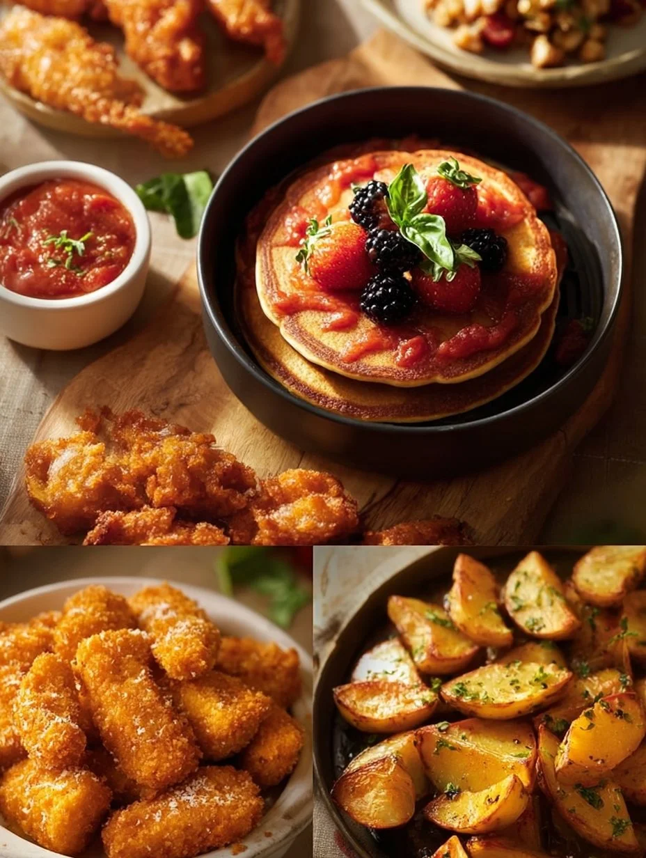 Delicious air fryer recipes for family meals including easy and healthy options.