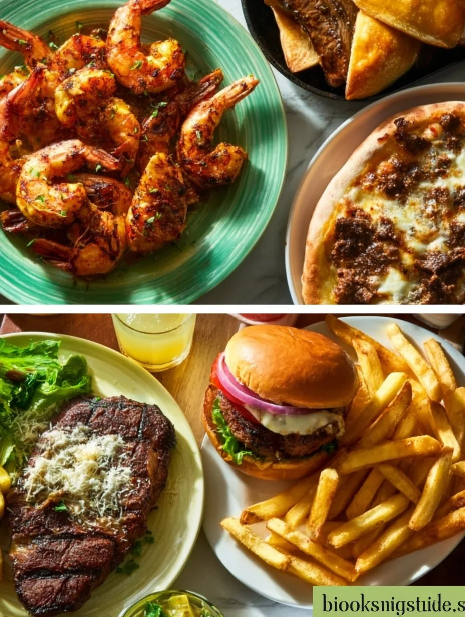 Variety of easy air fryer recipes for beginners on a kitchen counter