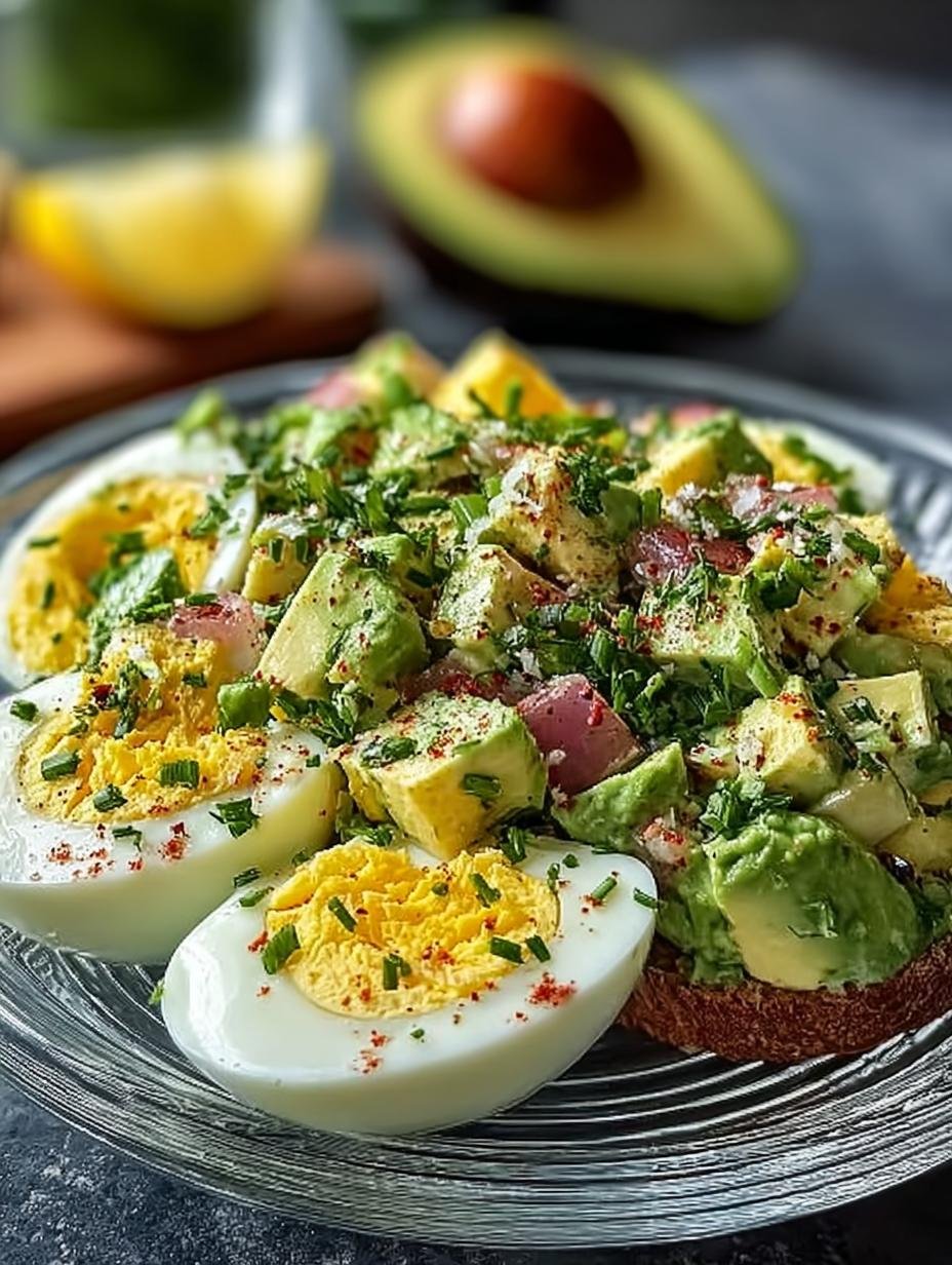 Creamy Avocado Egg Salad: 6 Simple Steps to Deliciousness 1 Avocado Egg Salad