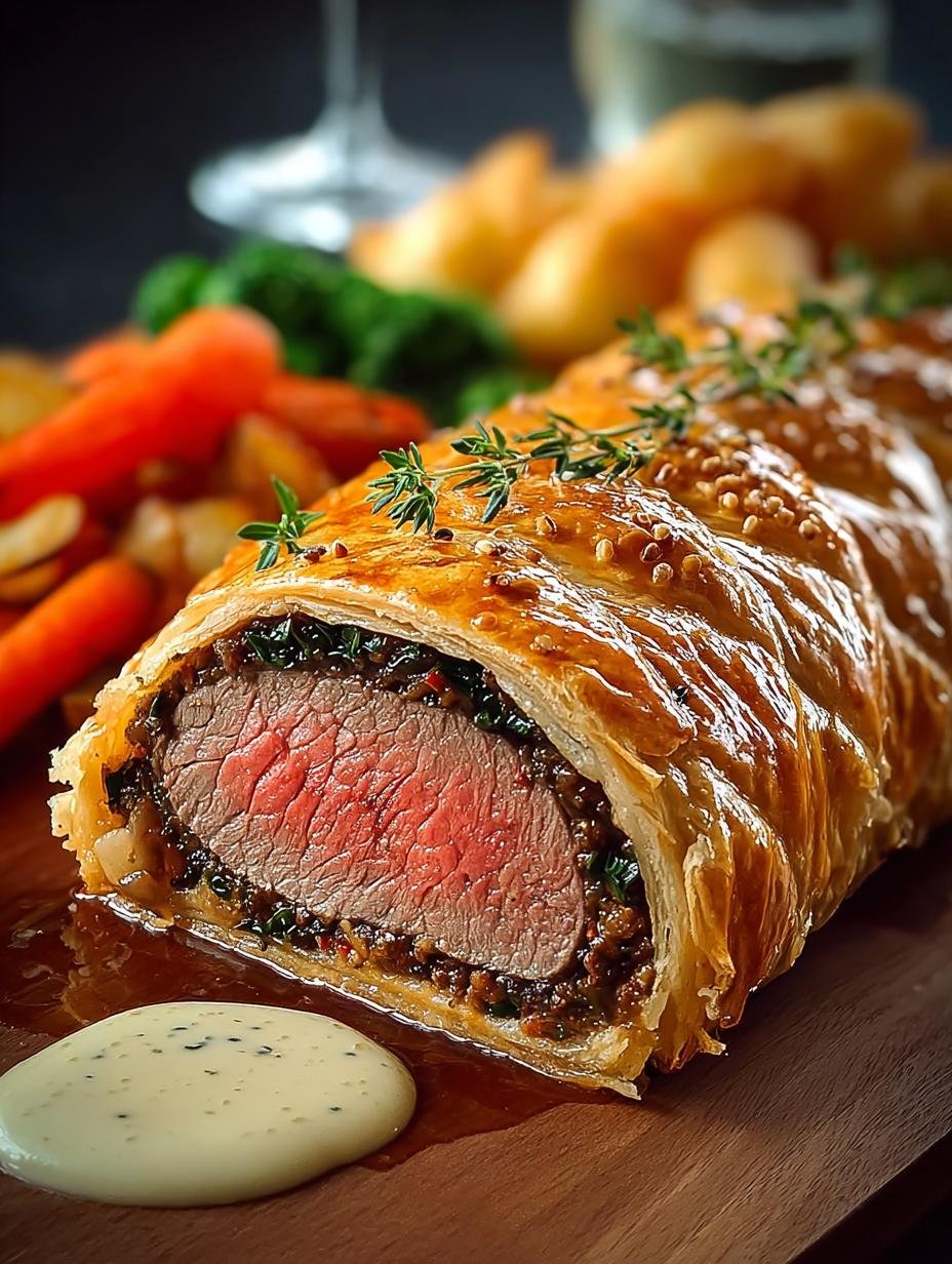 Beef Wellington Steps