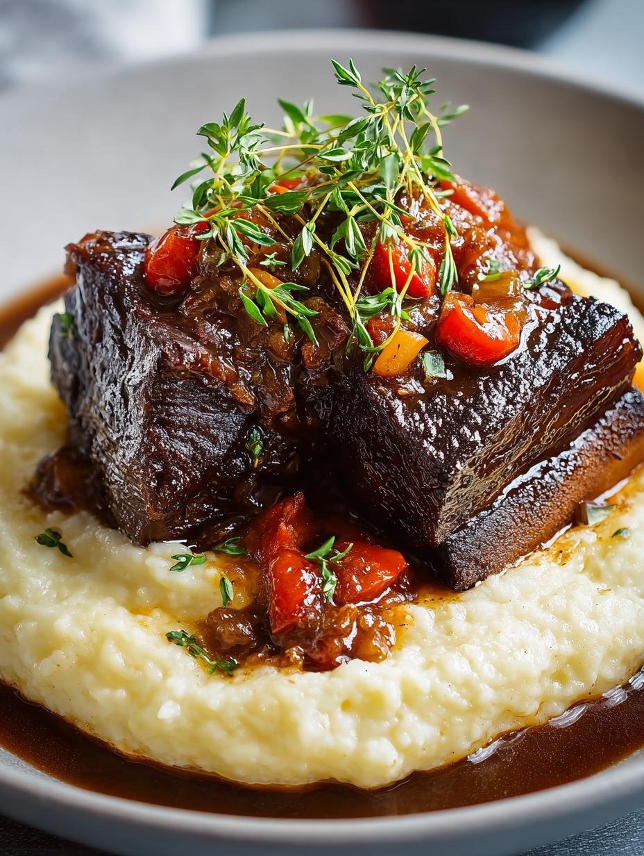 Braised Short Ribs with