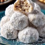 Buttery Pecan Snowball Cookies