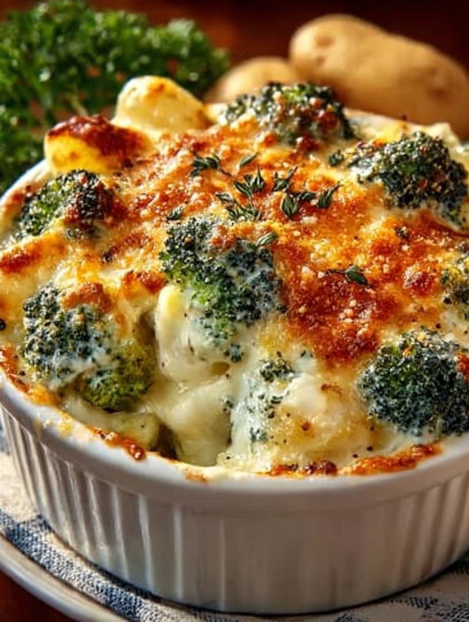 Cheesy Chicken Broccoli Baked Delight for Dinner - Cheesy Chicken Broccoli Baked - additional detail