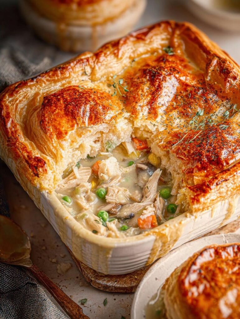 Chicken Pot Pie Casserole