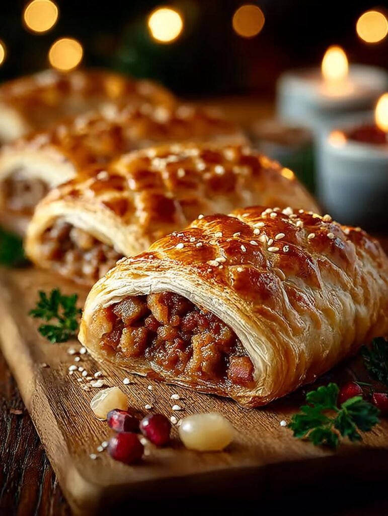 Christmas Sausage Rolls