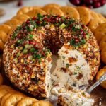 Christmas Wreath Cheese Ball