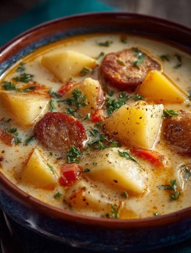 Cozy Crockpot Potato Soup