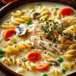 Creamy Chicken Pasta Soup