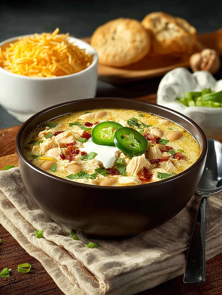 Creamy White Chicken Chili