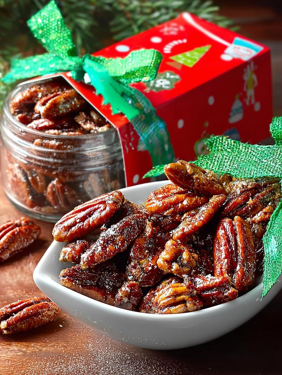 Crunchy Cinnamon Praline Pecans