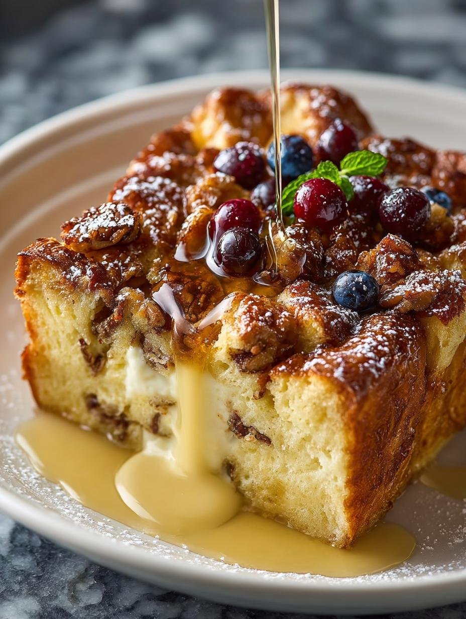 Eggnog French Toast Bake