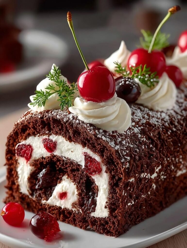 Elegant Black Forest Cake