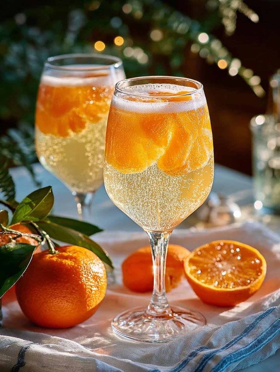 Festive Clementine Champagne Spritz: 5 Delightful Variations - Festive Clementine Champagne Spritz - main visual representation