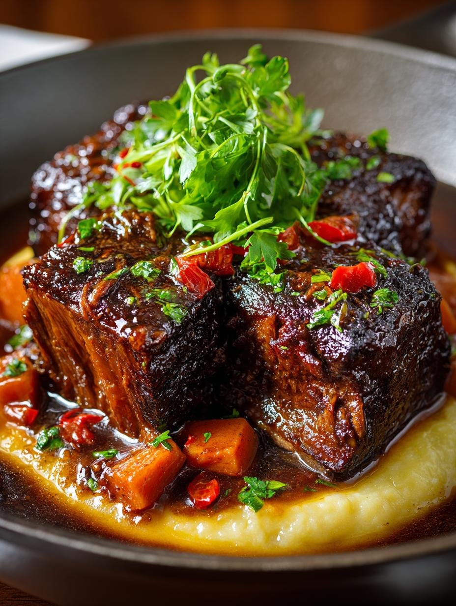 French Braised Short Ribs: 6 Secrets for Perfection - French Braised Short Ribs - additional detail