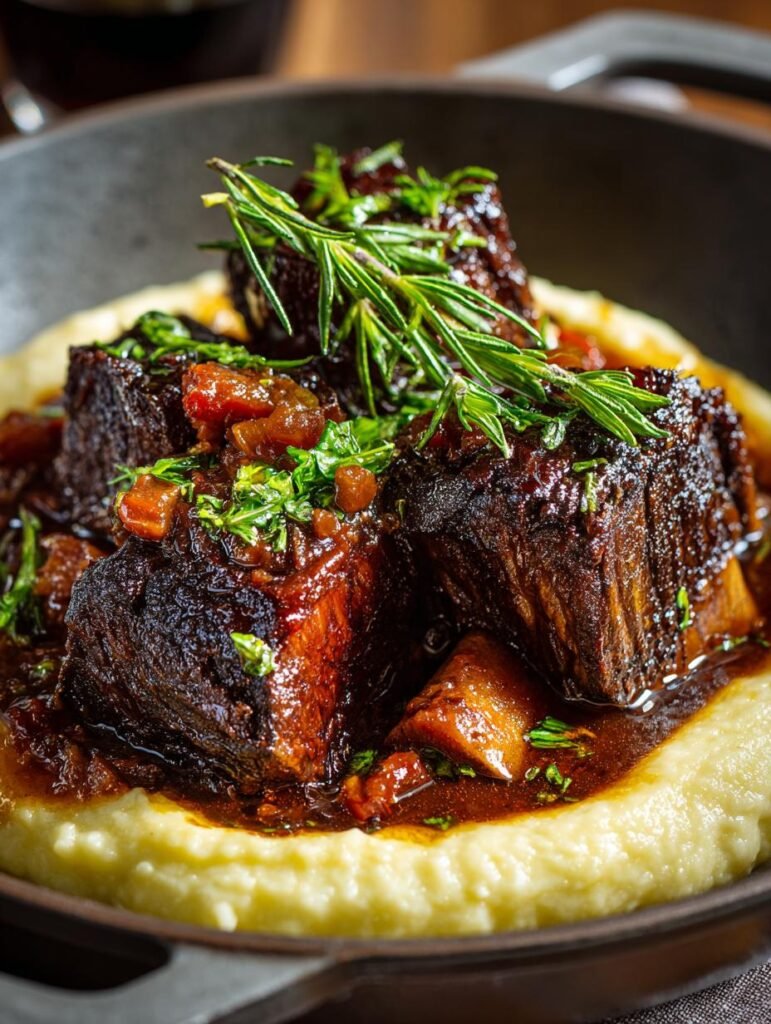 French Braised Short Ribs