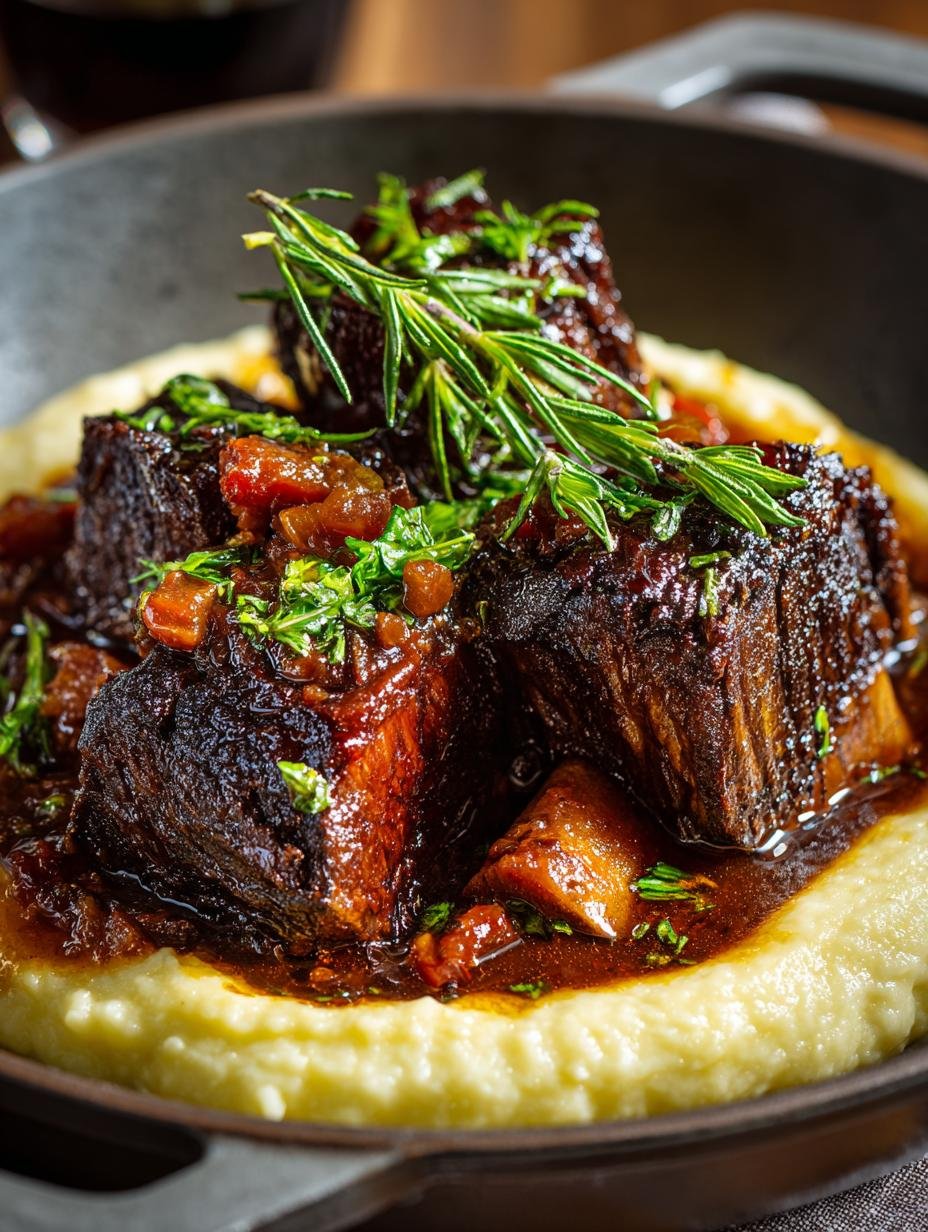 French Braised Short Ribs