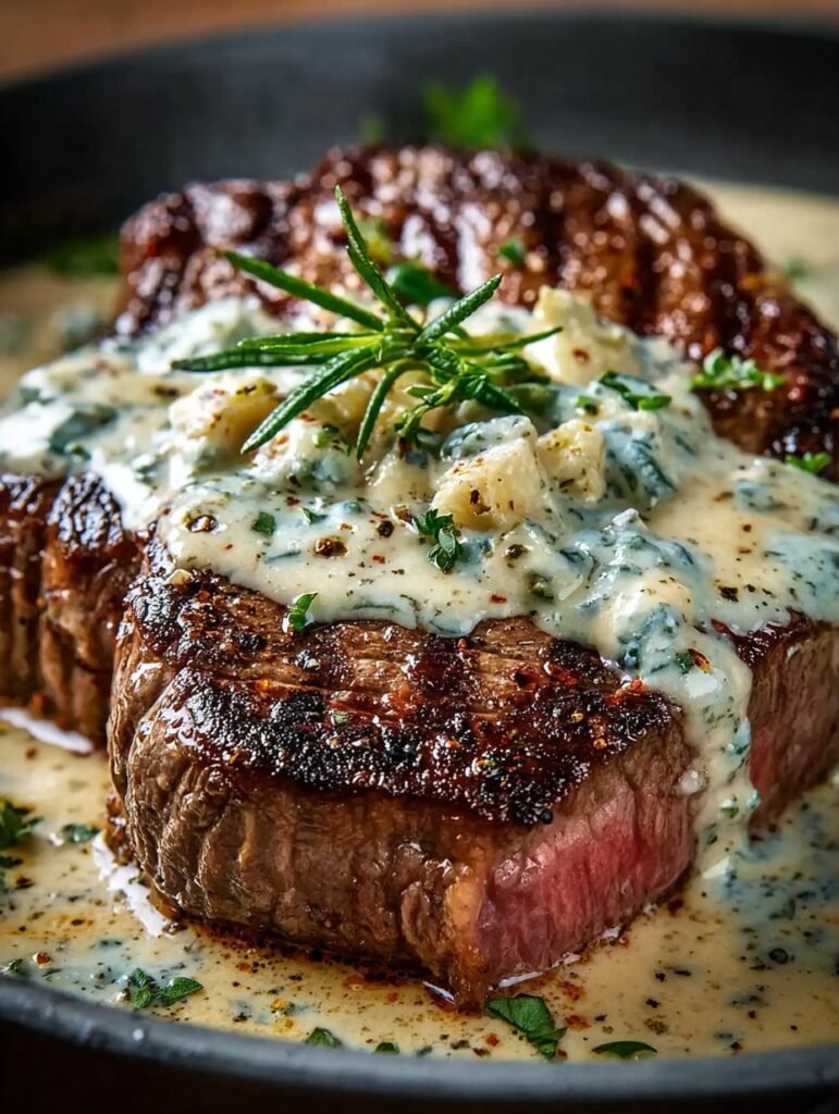 Garlic Butter Steak with