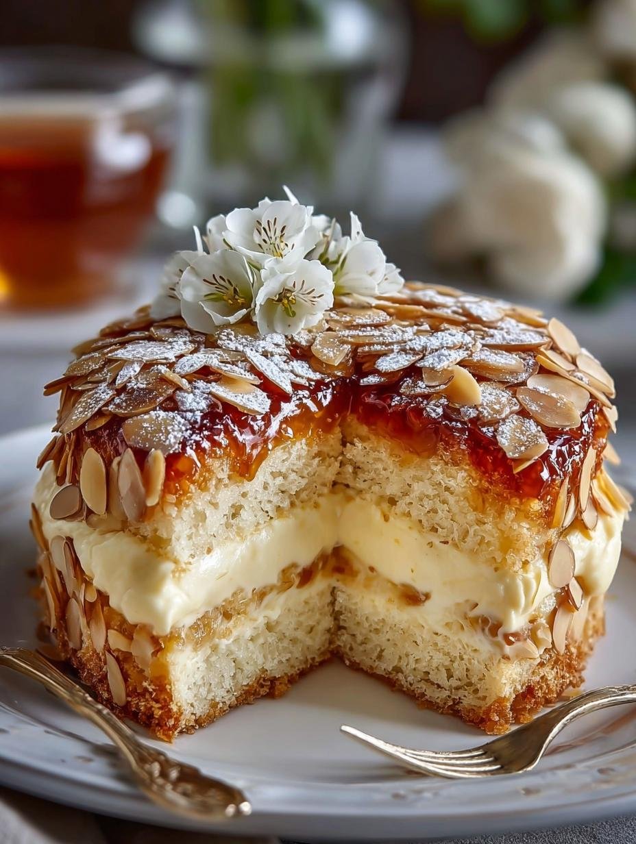 German Bee Sting Cake: A Deliciously Sweet Delight - German Bee Sting Cake - additional detail