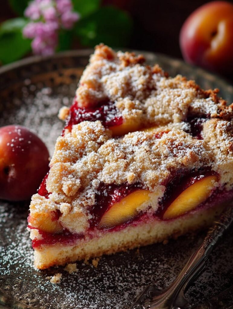 German Plum Cake with