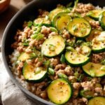 Ground Turkey Skillet with Zucchini & Rice: 30-Minute Delight 4 Ground Turkey Skillet with