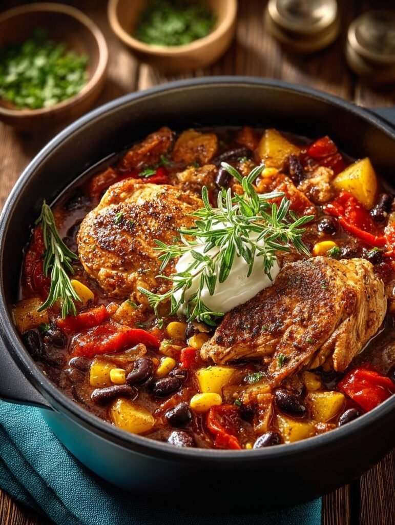 Hearty One Pot Chicken