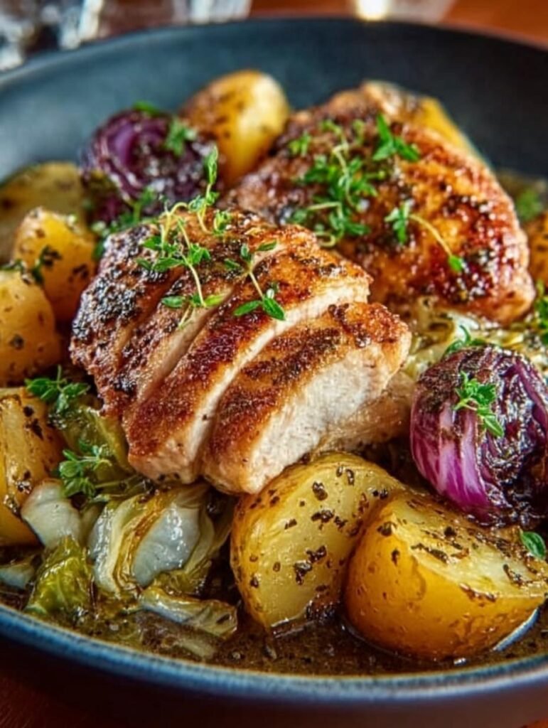 Irish Chicken with Cabbage