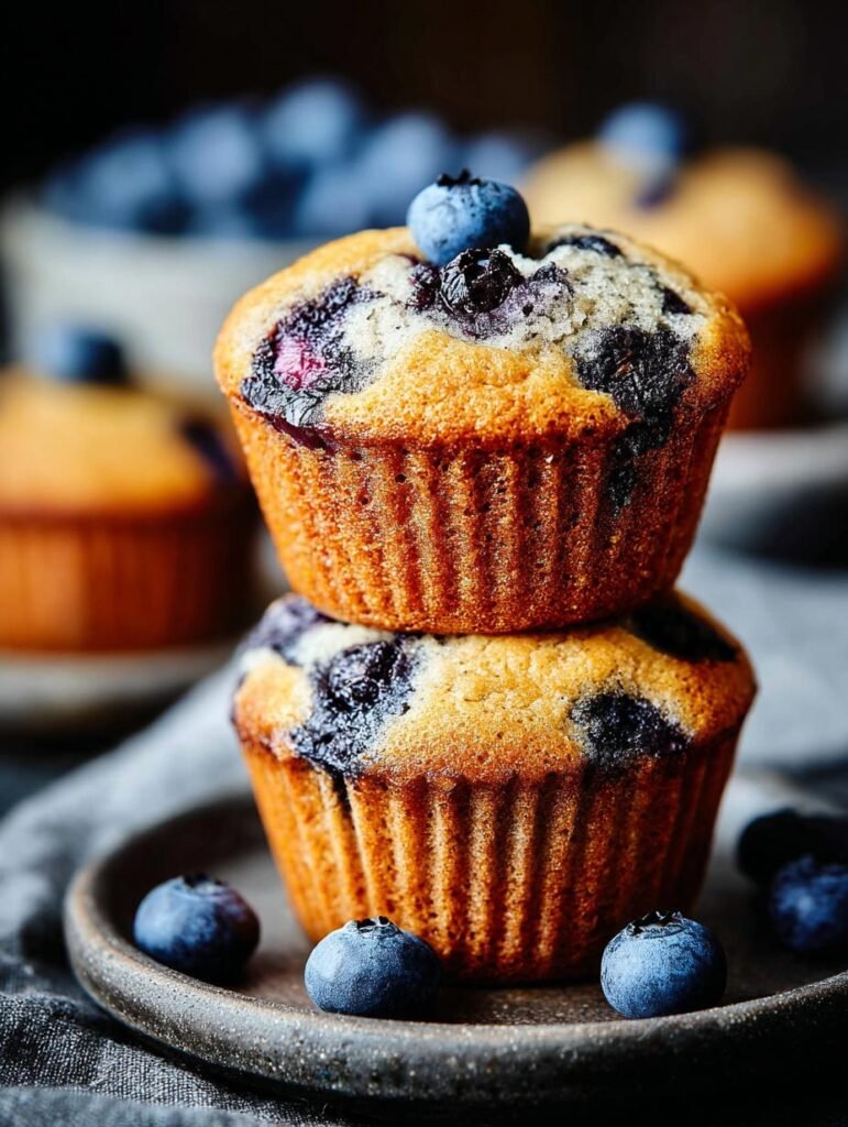 Irresistible Banana Blueberry Muffins