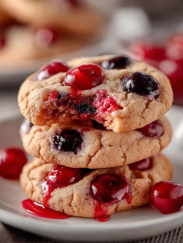 Irresistible Maraschino Cherry Cookies