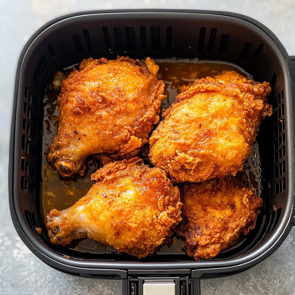 Mouthwatering Air Fryer Fried Chicken