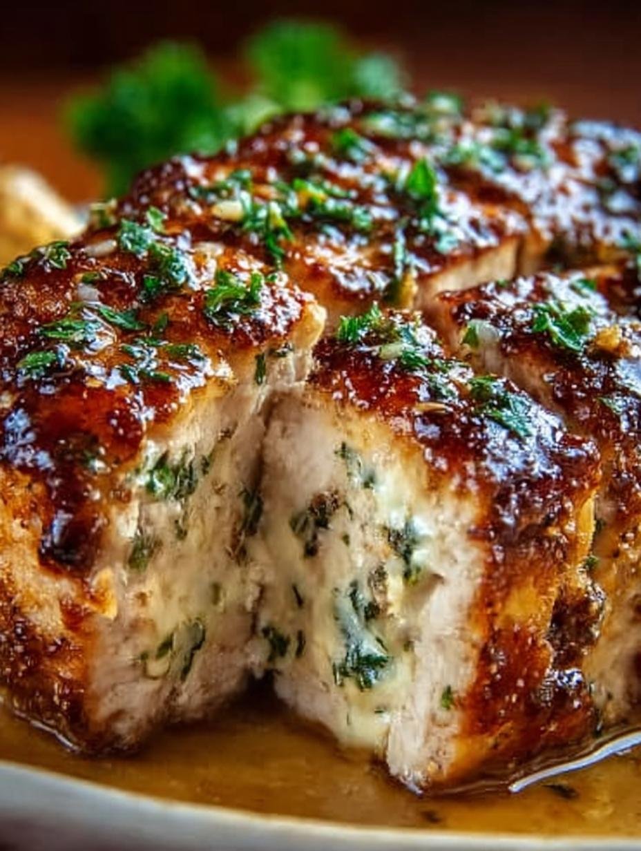 Juicy Garlic Parmesan Chicken Meatloaf: 5 Irresistible Reasons - Juicy Garlic Parmesan Chicken - main visual representation