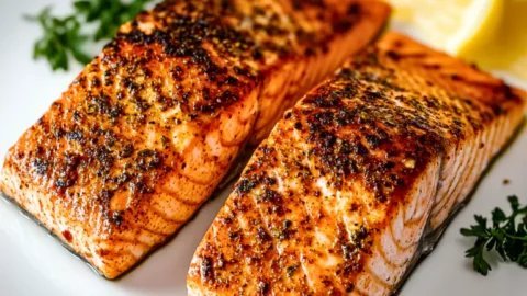 Air Fryer Salmon