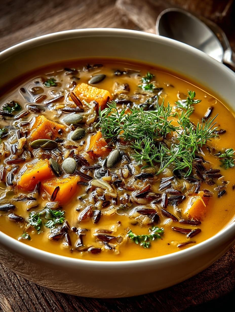 Nourishing Vegan Pumpkin Wild Rice Soup: A Cozy Delight - Nourishing Vegan Pumpkin Wild - additional detail