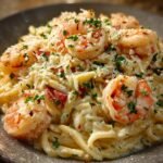 One Pot Shrimp Alfredo