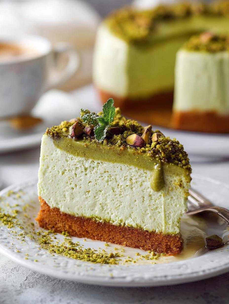 Pistachio Cheesecake