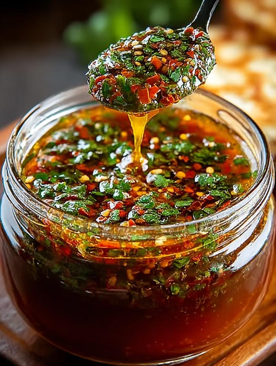 Red Chimichurri Sauce