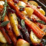 Roasted Carrots Apples
