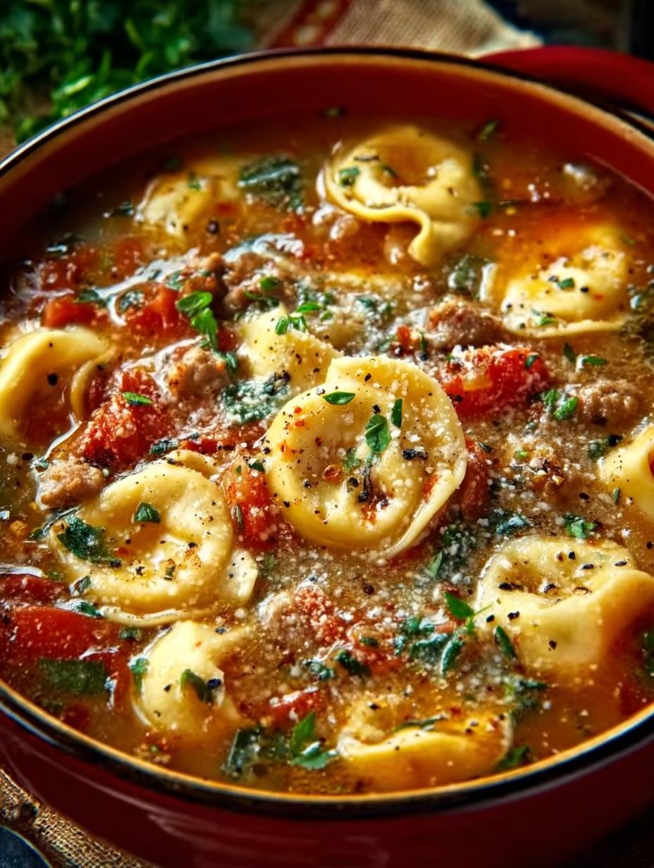Sausage Tortellini Soup Incredible: 6 Reasons to Love It - Sausage Tortellini Soup Incredible - additional detail