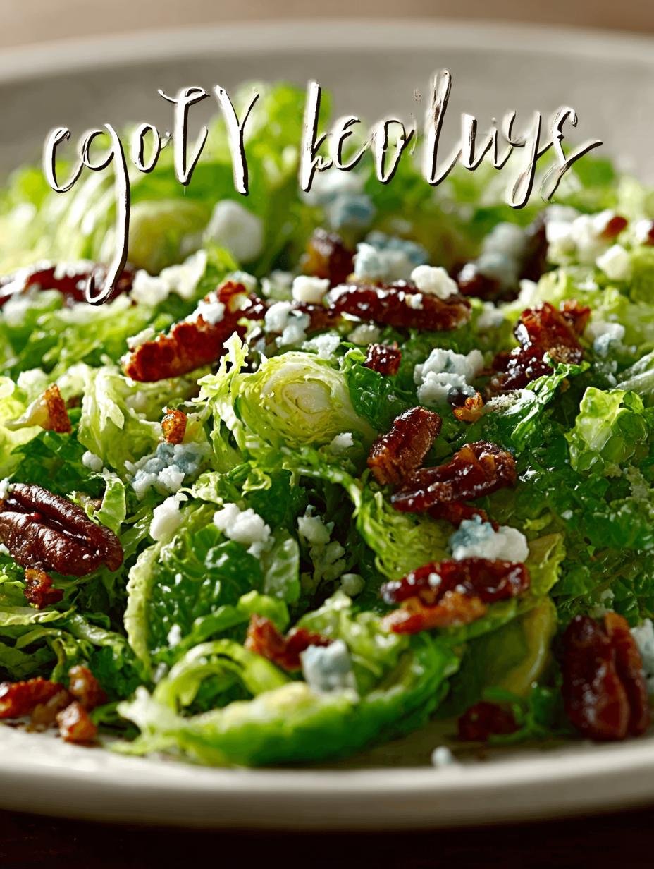 Delicious Shaved Brussel Sprout Salad to Wow Your Guests 1 Shaved Brussel Sprout Salad