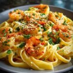 Shrimp Zesty Lemon Fettuccine