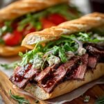 Sirloin Steak Sandwich with
